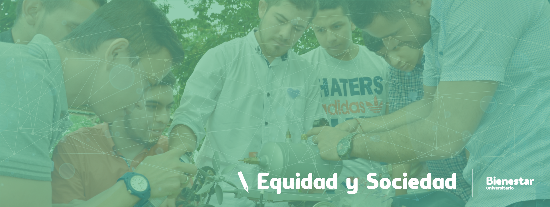 Imagen de cabecera para la área de Extensión Estudiantil del micrositio de Bienestar Universitario de Unibagué